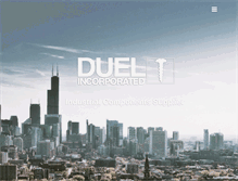 Tablet Screenshot of duelincorporated.com